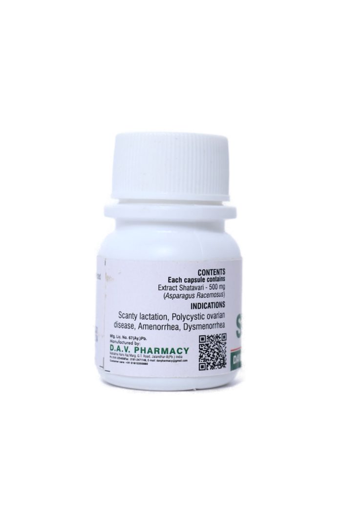 Contans Isolate Shatavari Capsule - DAV Pharmacy